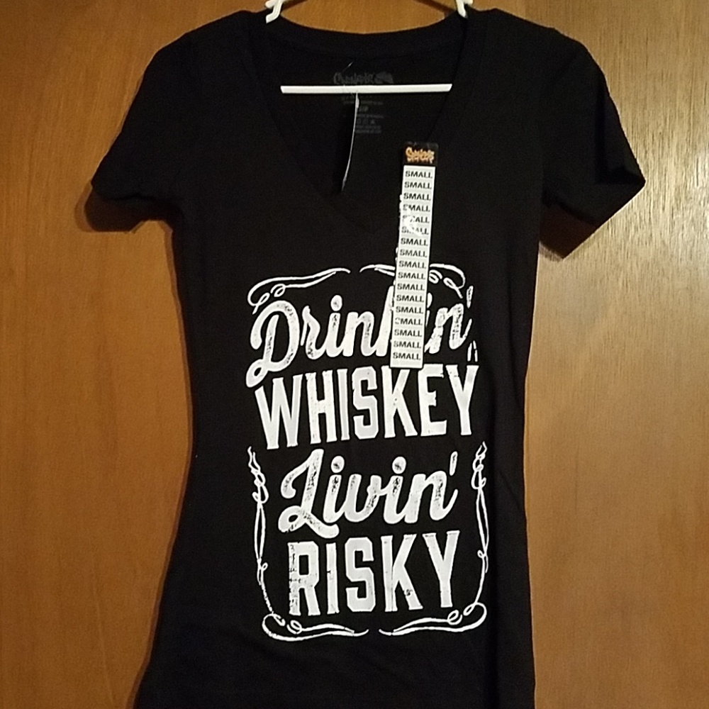 **SOLD**Drinkin Whiskey T Shirt